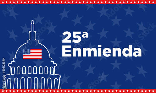 25 enmienda - vigésima quinta enmienda - español