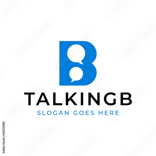 Creative Initial Letter B Logo Icon Design Template