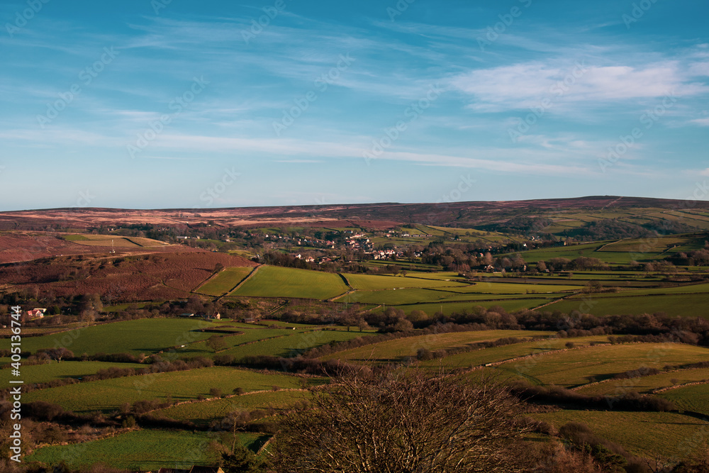 Fototapeta premium landscape in Yorkshire 