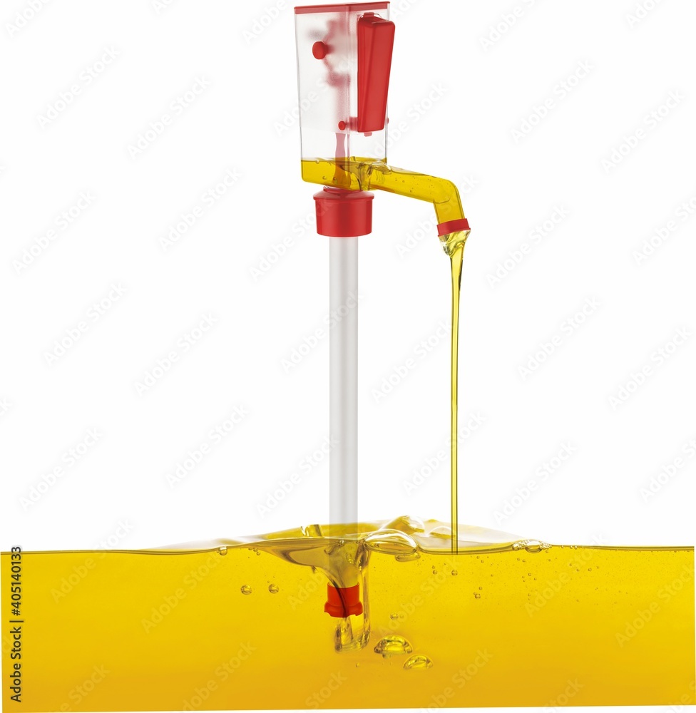 Fotka „Manual Hand Oil Pump, Oil Dispenser, Pump to draw oil from the