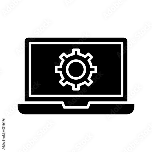 Laptop Settings Icon