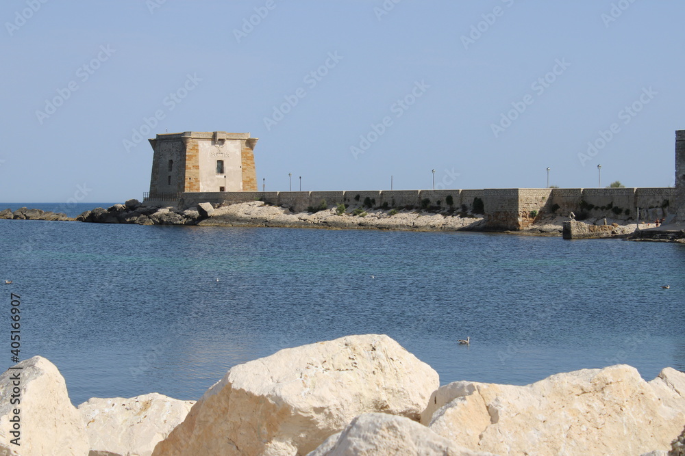 Torre di Ligny estrema punta occidentale di Trapani Torre di Ligny estrema punta occidentale di Trapani