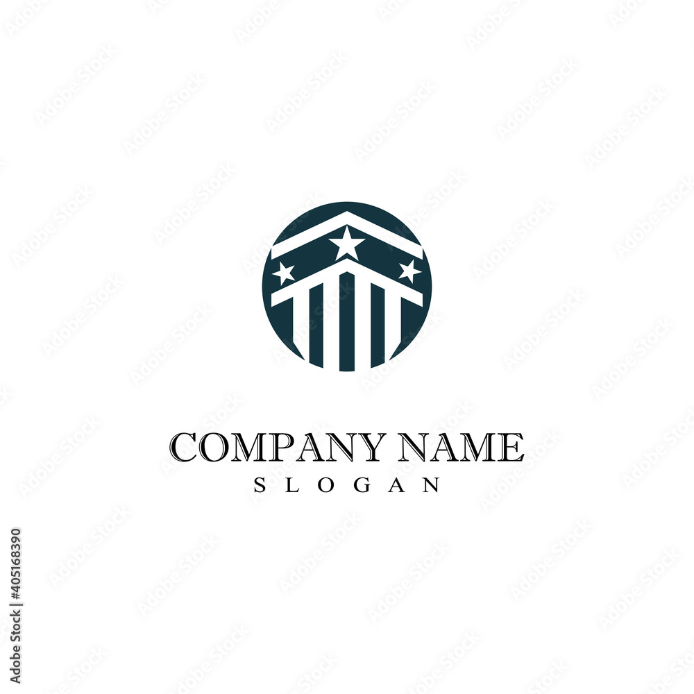 Column Logo Template vector symbol nature Column Logo Template vector symbol nature