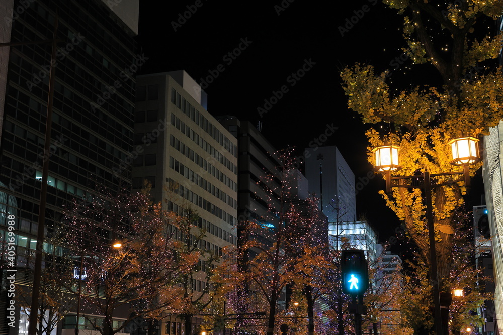 Fototapeta premium 難波 大阪 日本