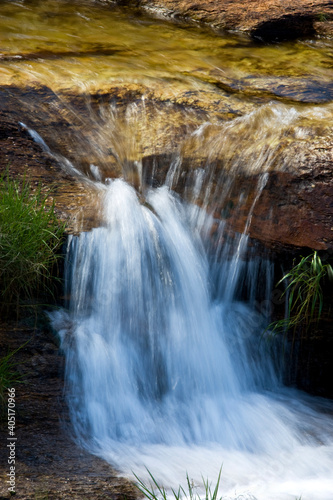 Fototapeta Naklejka Na Ścianę i Meble -  Waterfall, Serra de Canastra, Brazil