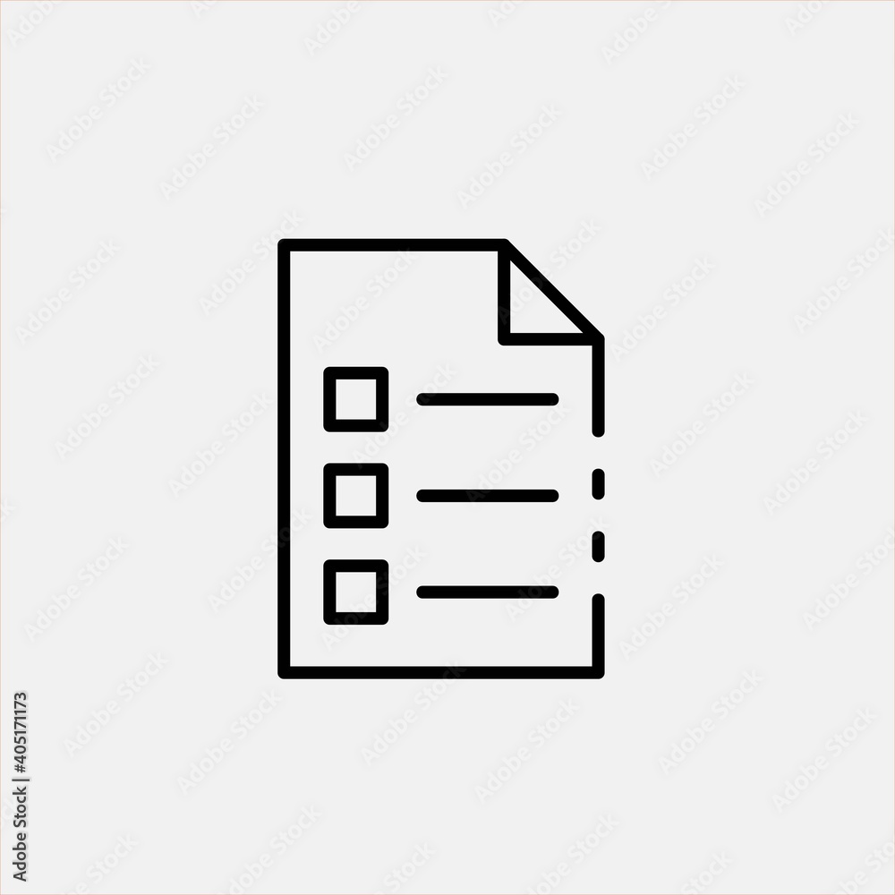 document vector icon illustration sign document vector icon illustration sign