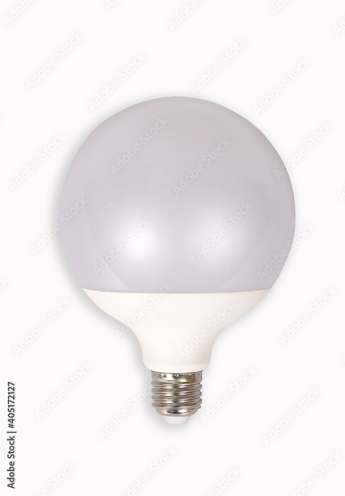 Power bulb LED on a white background.
Power bulb LED on a white background.