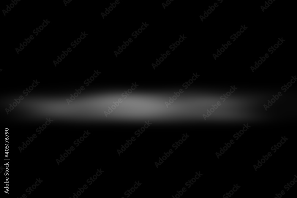 soft white fog line for photo element overlay. isolated fog in a black background. additional graphics for landscape photos.