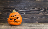 rotten pumpkin lamp for Halloween