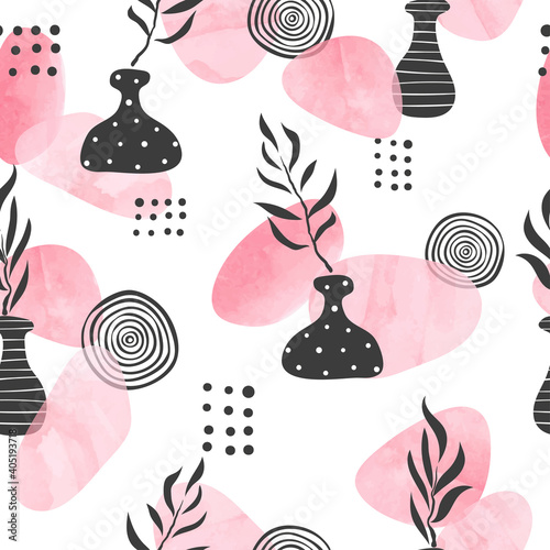Abstract seamless pattern. ...
