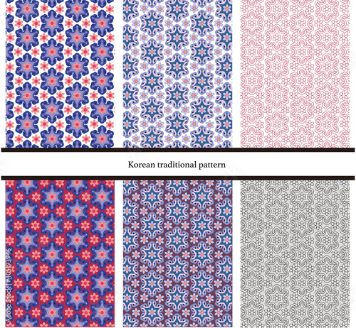 Korean traditional pattern 04