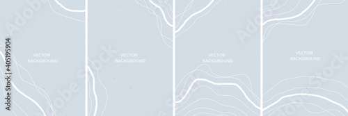 Set of vector abstract universal background with copy space for text.