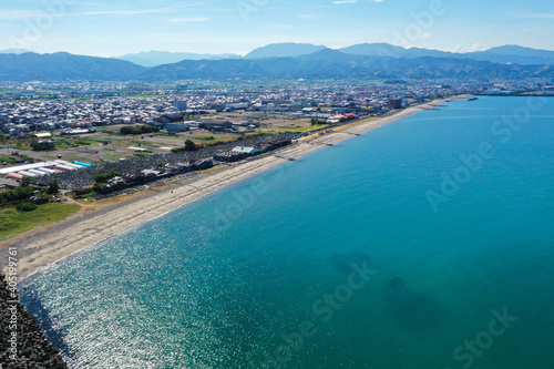 愛媛県伊予市　新川海岸の風景