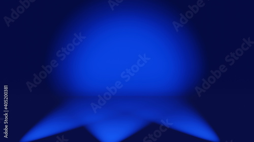 Abstract gradient light Blue empty room, studio in the 3d. Blue background for show product.