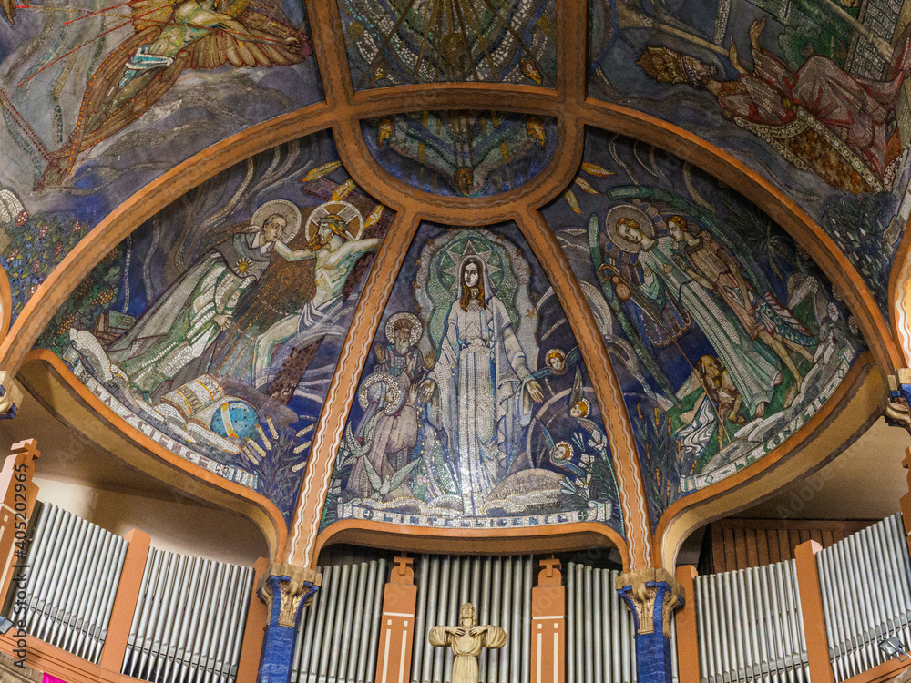 église art déco Saint Blaise à Vichy