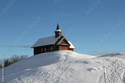Mountain chapel, Stoos, Switzerland.