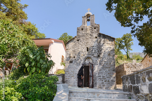 Church of St. Dmitry. Voynich Convent on Mount Chelobrdo. Montenegro.