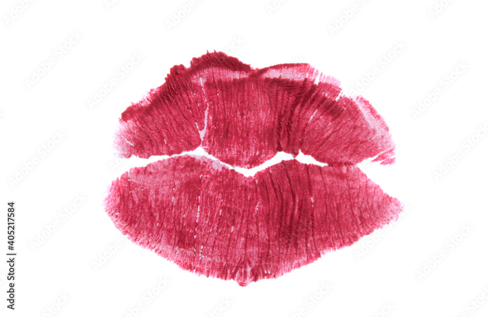 lipstick imprint isolated lipstick imprint isolated