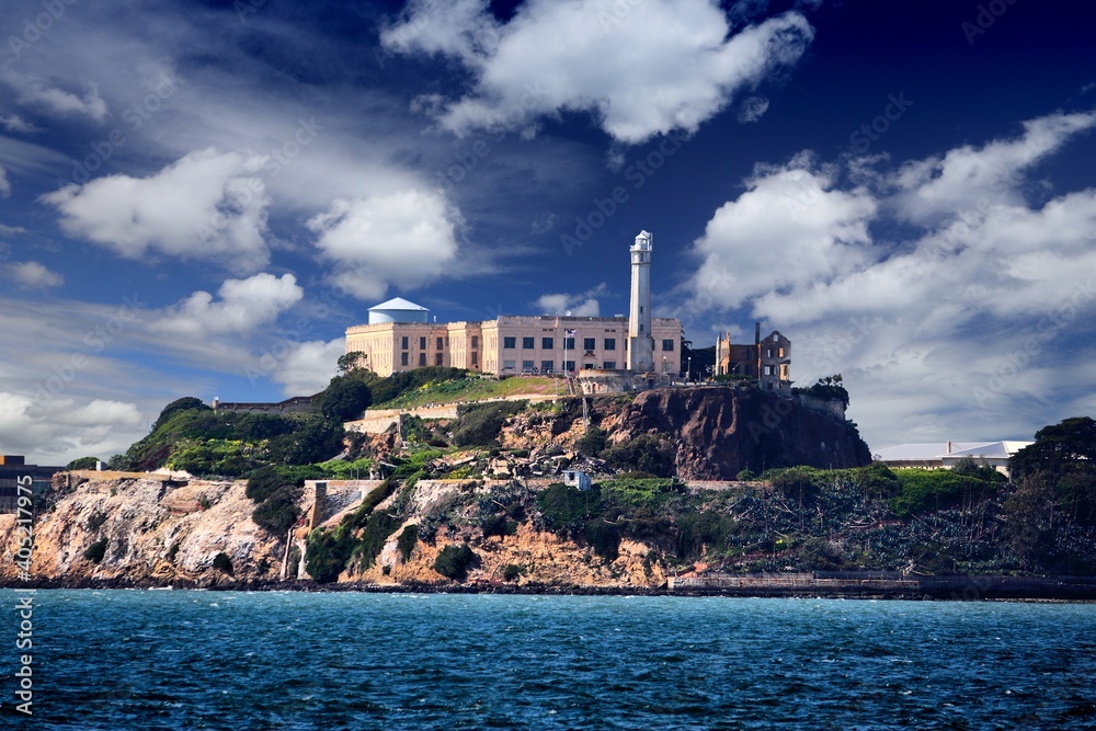 Alcatraz prison island