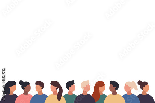 People Set - Stock Vector Illustration