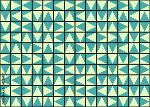 Abstract Geometric Pattern generative computational art illustration