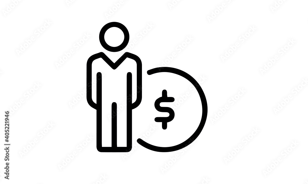 business icon vector design black and white business icon vector design black and white