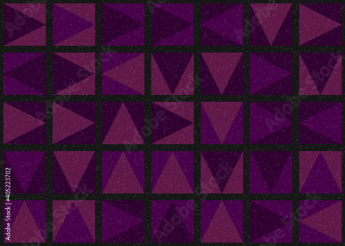 Abstract Geometric Pattern generative computational art illustration