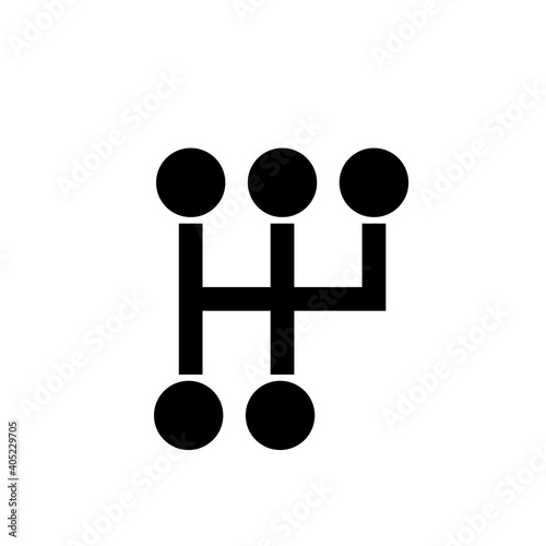 shift icon vector.
