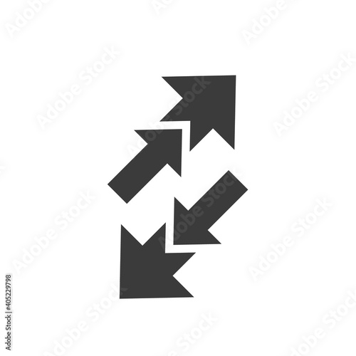 Arrow Expand Icon.