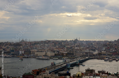 Fototapeta Naklejka Na Ścianę i Meble -  Istanbul, Turkey - November 29, 2012: