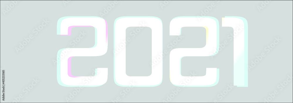 2021 Happy New Year background. Color flow background. Vector illustration 2021 Happy New Year background. Color flow background. Vector illustration