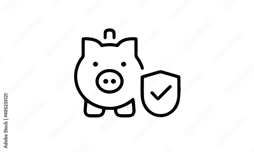 Insurance icon vector design Insurance icon vector design