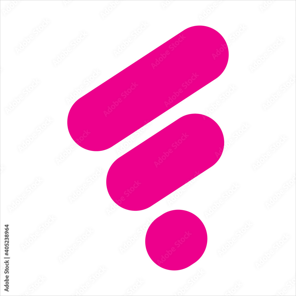 modern color letter f logo design modern color letter f logo design