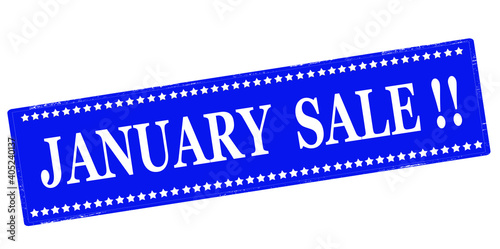 January sale