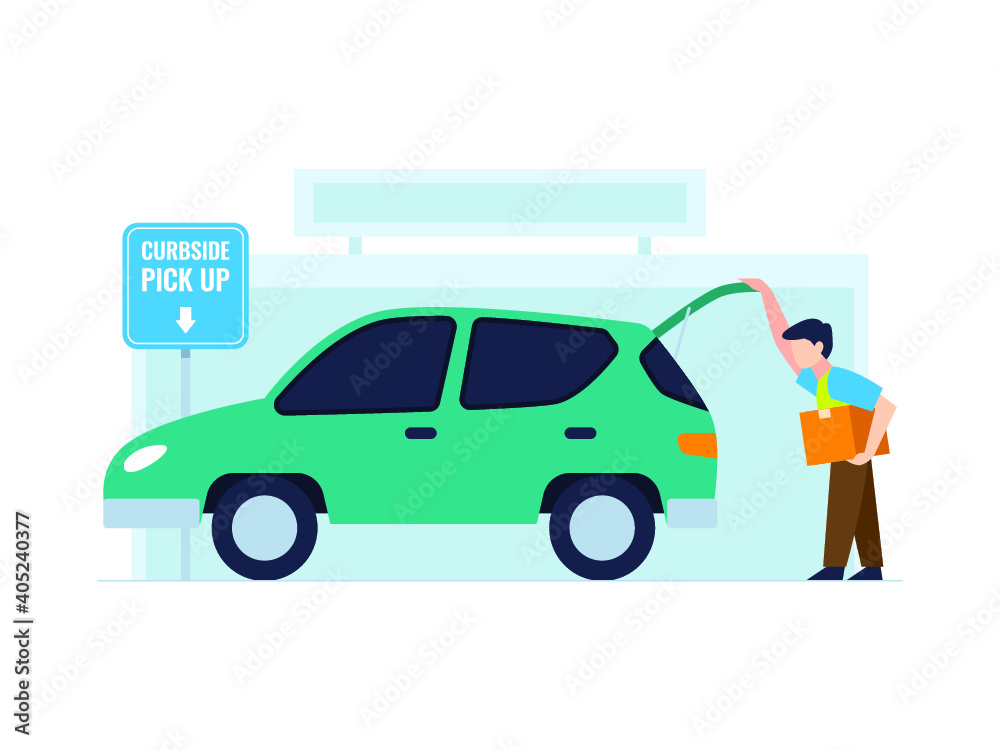 man with car man with car