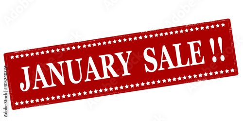 January sale