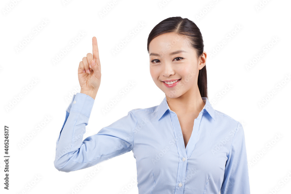 Portrait of a happy young business woman Portrait of a happy young business woman