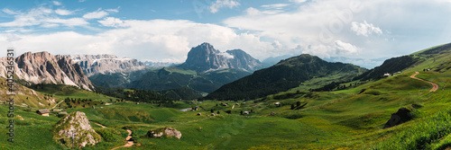 The view on Val Gardena