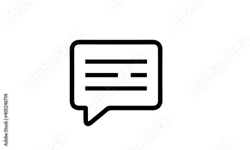 Mail Line Icon vector design 