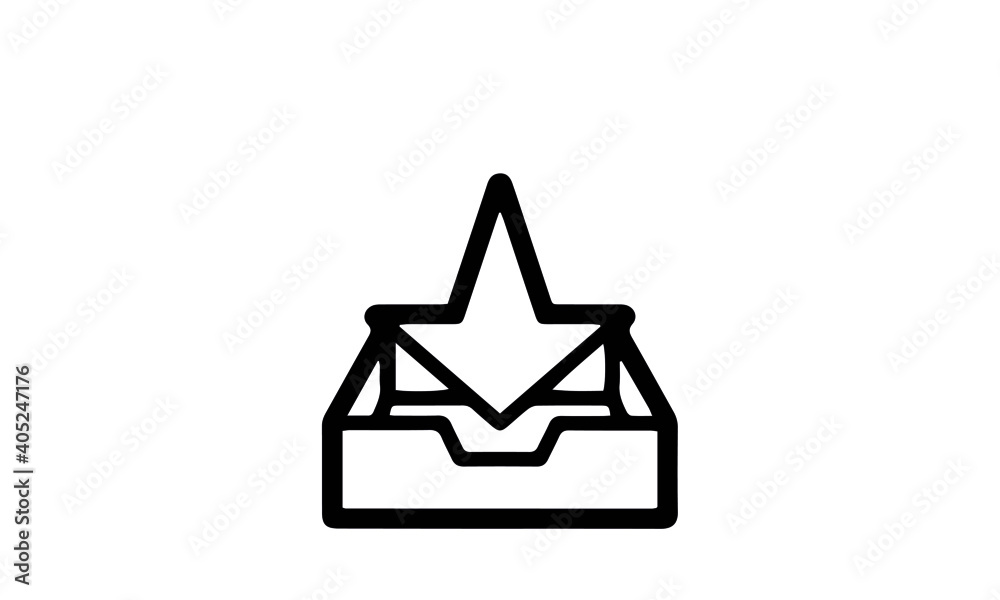 Mail Line Icon vector design Mail Line Icon vector design