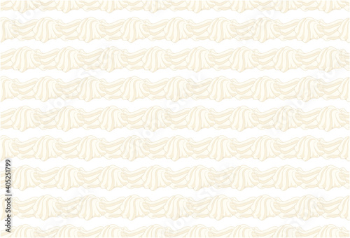 生クリームのシームレスパターン1