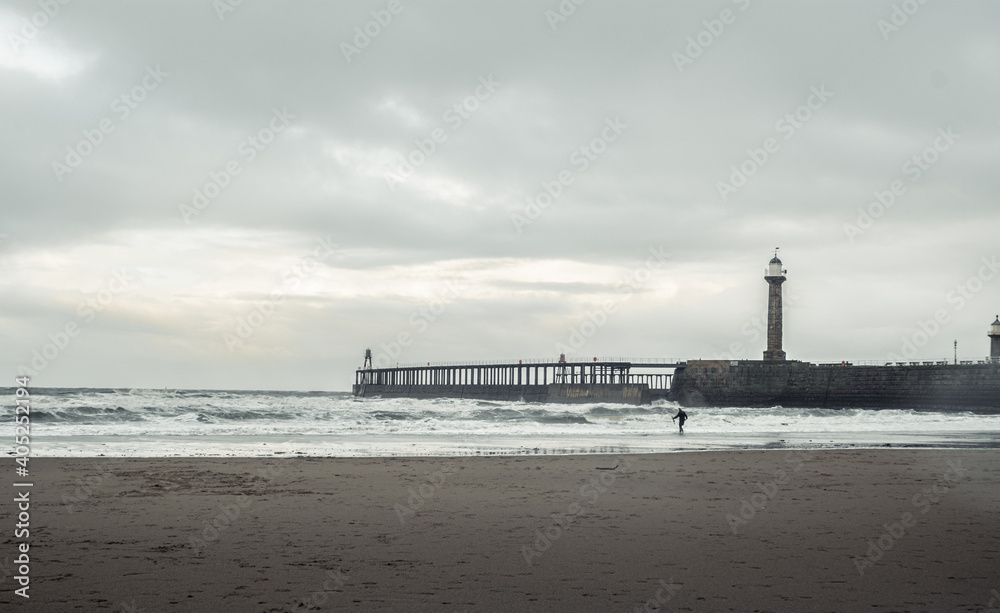 Fototapeta premium pier in the sea