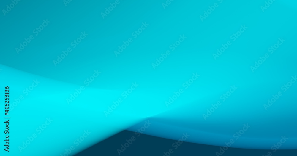 Abstract 4k resolution defocused  background for wallpaper, backdrop and sophisticated technology or fashion design. Cyan blue. aqua and shades of blue colors.
