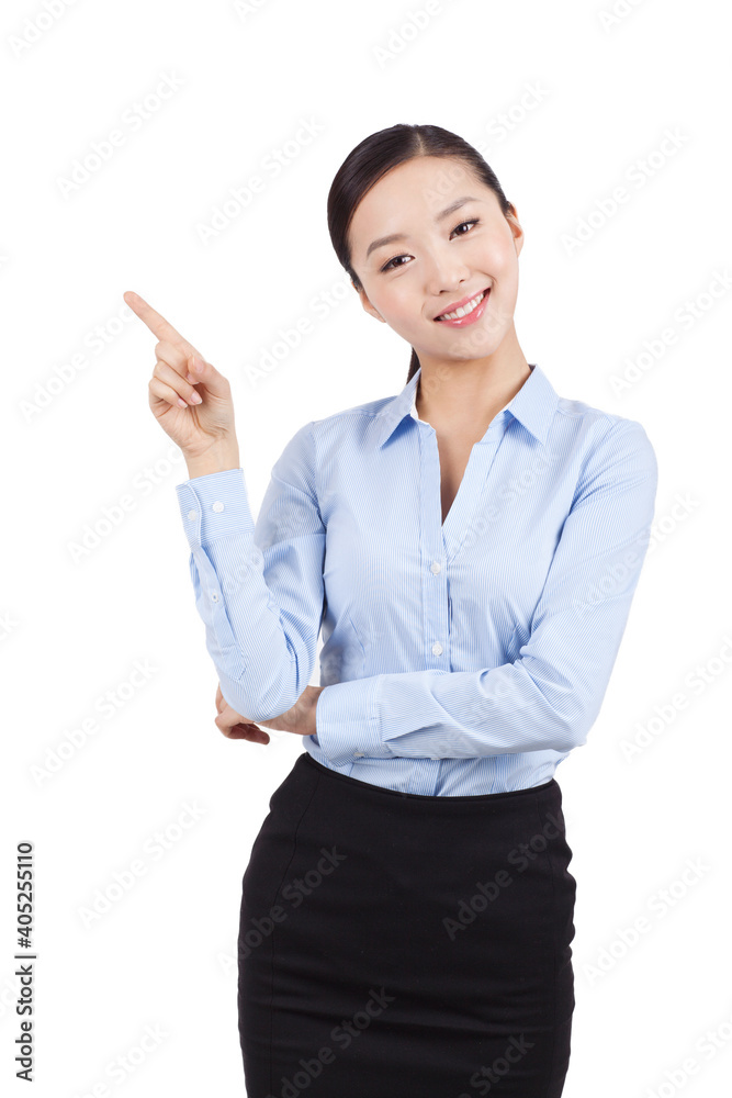 Portrait of a happy young business woman Portrait of a happy young business woman