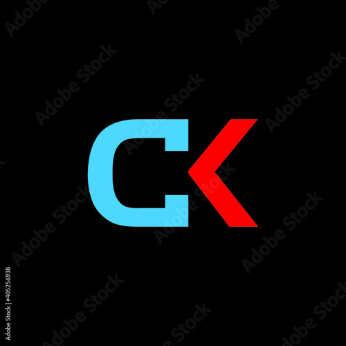 abstract and monogram letter logo design