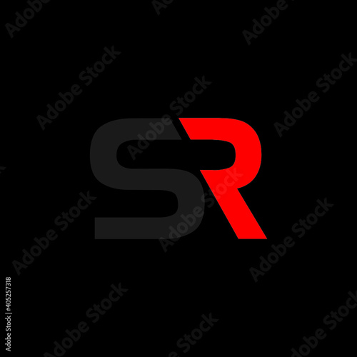 abstract and monogram letter logo design