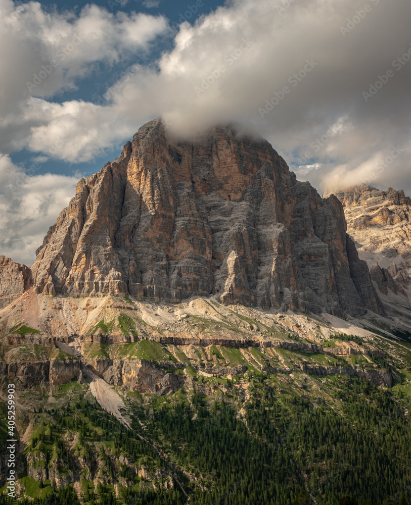 Somewhere in the Italian Alps Dolomites