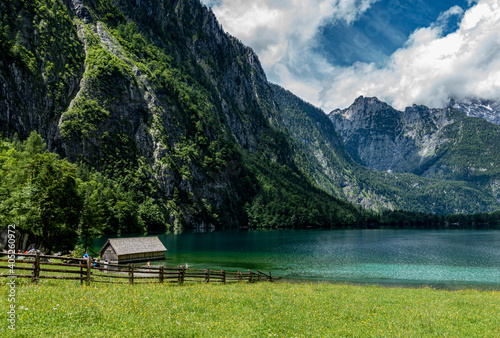 at the Obersee in the Berchtesgadener Land