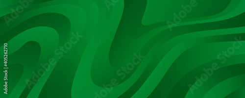 Geometric Green Background with Diagonal Stripes and Gradients. Vector Minimalist Backdrop for Traditional Irish St. Patrick Day