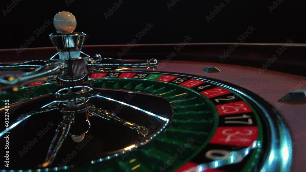 Roulette table close up at the Casino Roulette table close up at the Casino